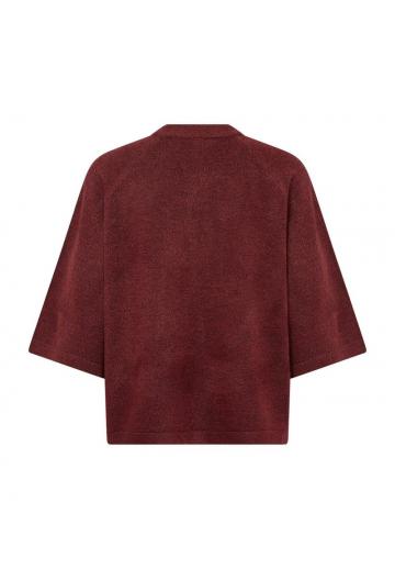 Пуловер с рукавом три четверти