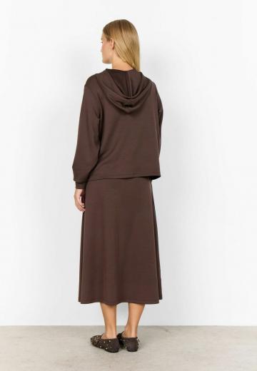 Пуловер с капюшоном