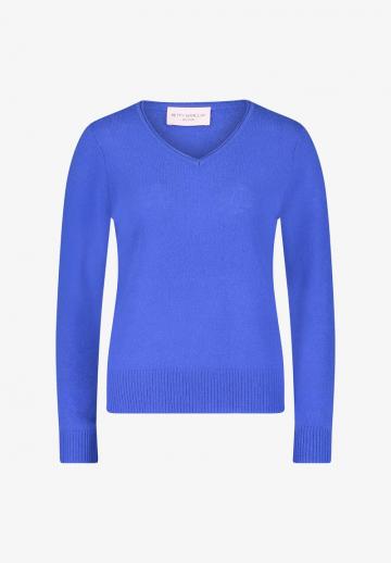 Пуловер с вырезом V