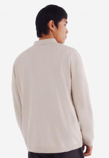 Поло с длинным рукавом