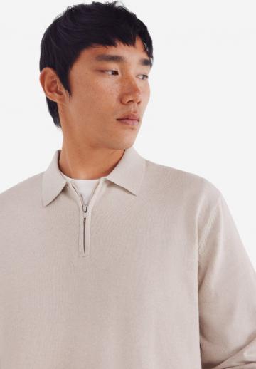 Поло с длинным рукавом