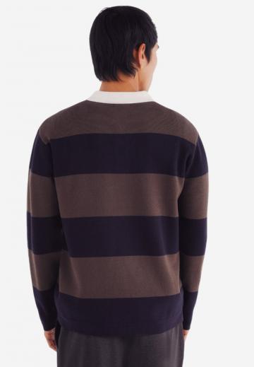 Поло с длинным рукавом