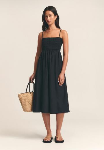 Платье без бретелек