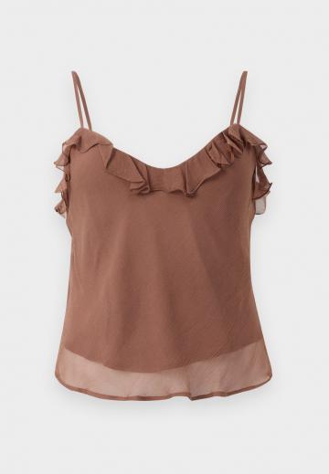 Топ на бретельках