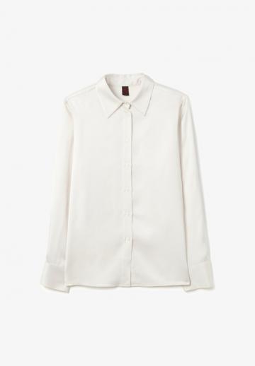 Атласная блузка