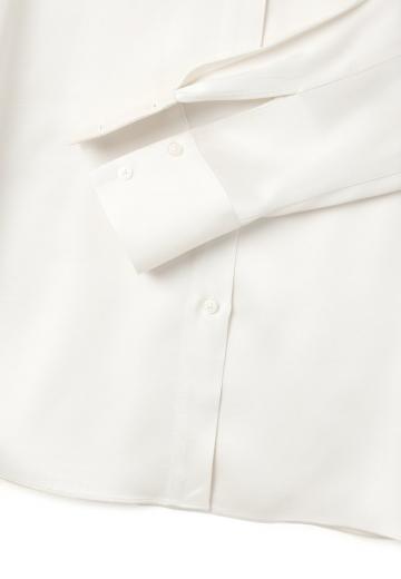 Атласная блузка