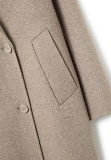 Шерстяное пальто