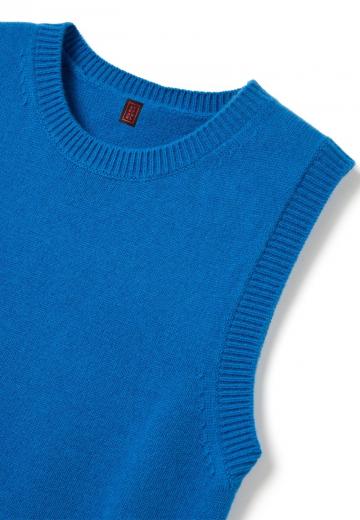 Пуловер без рукавов