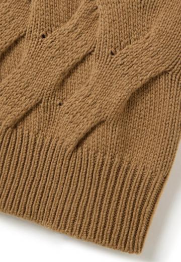 Пуловер без рукавов