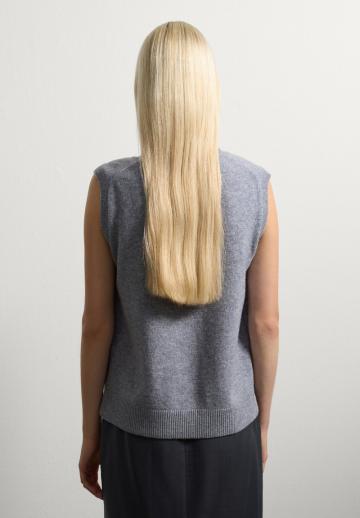 Пуловер без рукавов