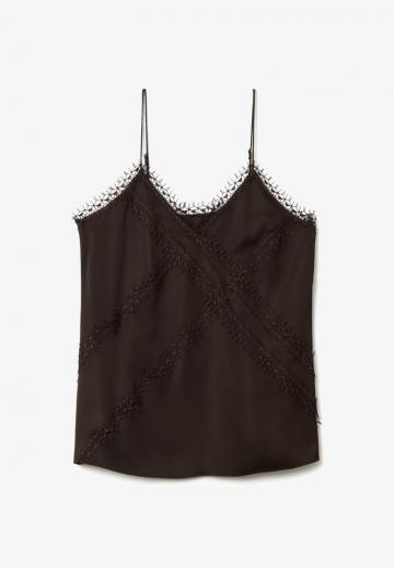 Топ на бретельках