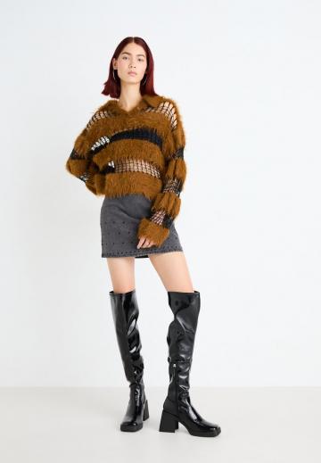 Сапоги на платформе