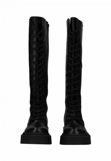 Сапоги на шнуровке