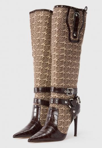 Высокие сапоги