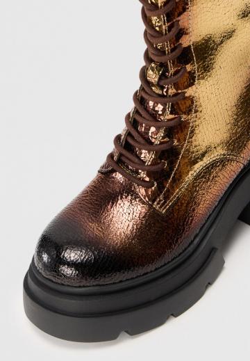 Полусапожки на высоком каблуке