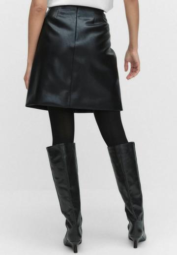 Кожаная юбка