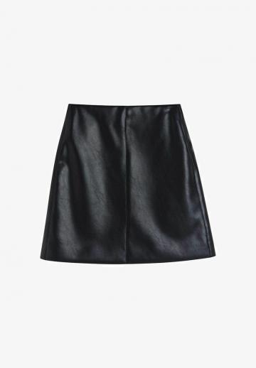 Кожаная юбка