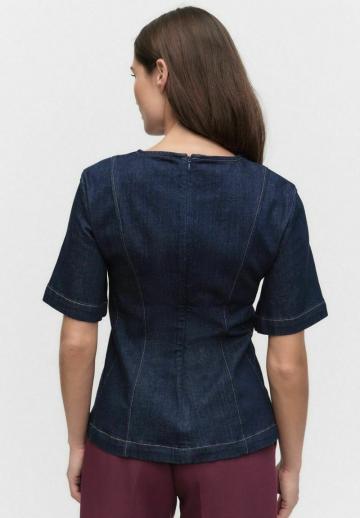 Джинсовая блузка