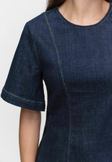 Джинсовая блузка