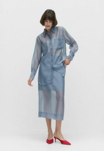 Длинная блузка