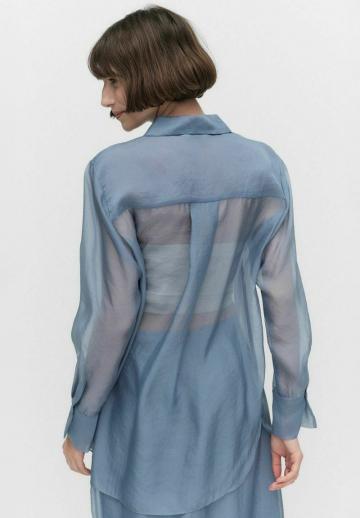 Длинная блузка