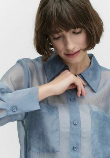 Длинная блузка