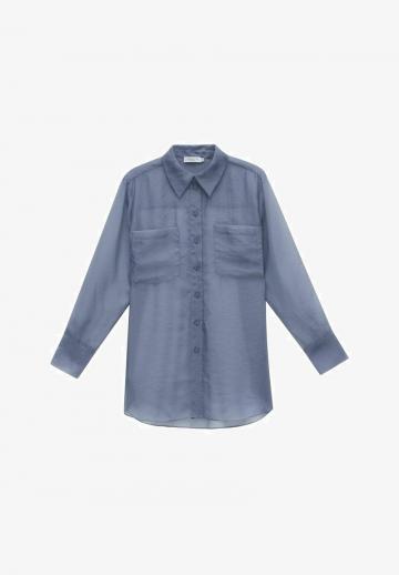 Длинная блузка