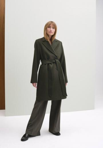 Шерстяное пальто