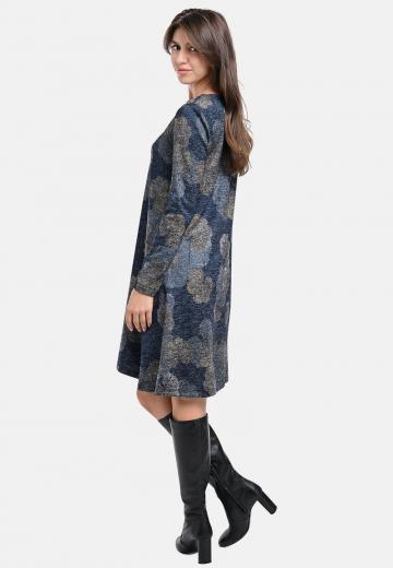 Вязаное платье