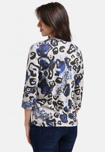 Пуловер с рукавом три четверти