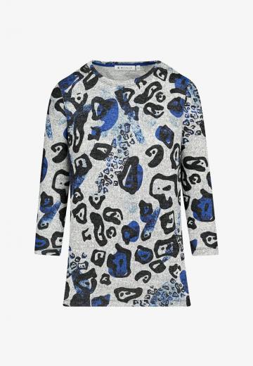 Пуловер с рукавом три четверти