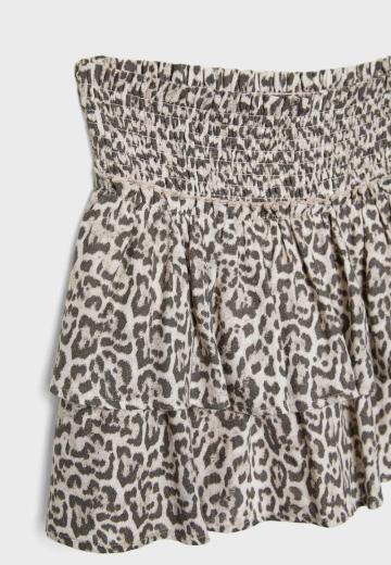 Юбка с воланами