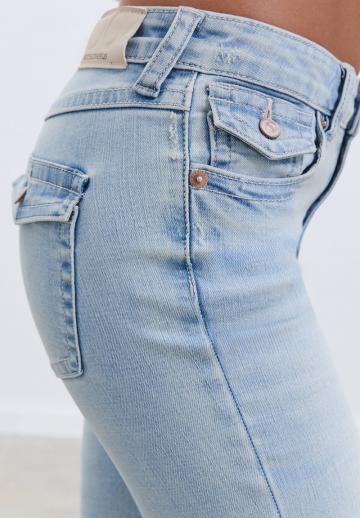 Клешеные джинсы