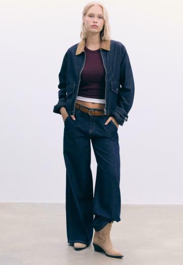 Клешеные джинсы