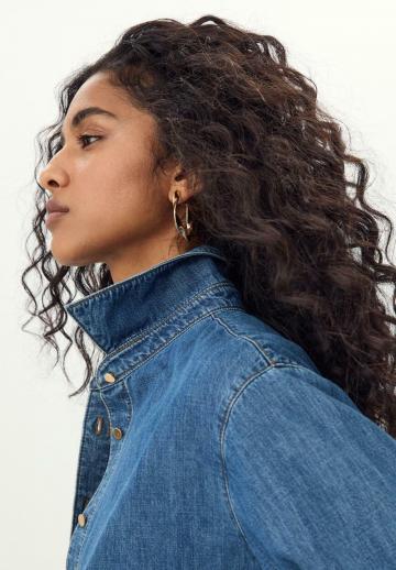 Джинсовая блузка