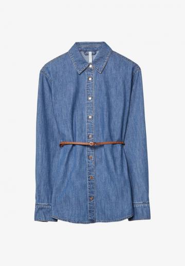 Джинсовая блузка