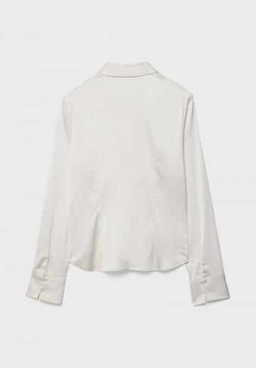 Атласная блузка