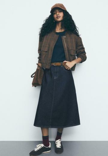 Джинсовая юбка