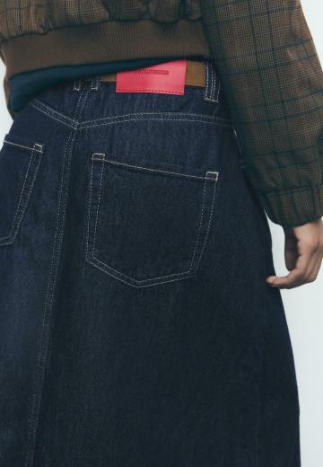 Джинсовая юбка