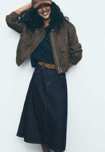 Джинсовая юбка