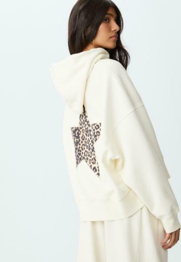 Пуловер с капюшоном