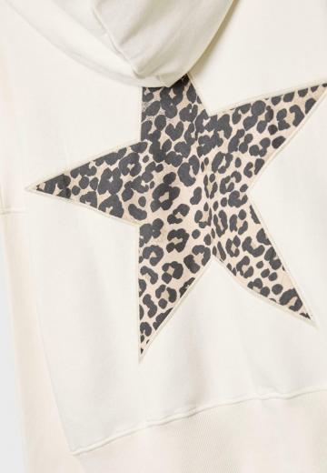 Пуловер с капюшоном