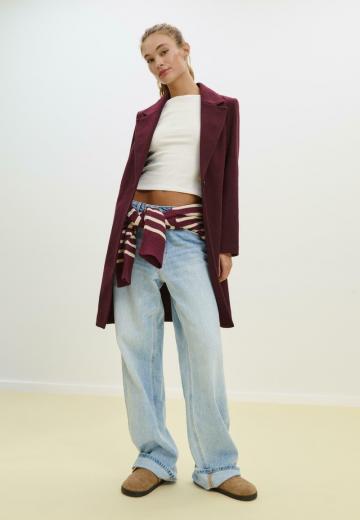 Короткое пальто