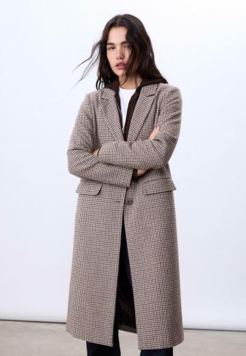 Шерстяное пальто