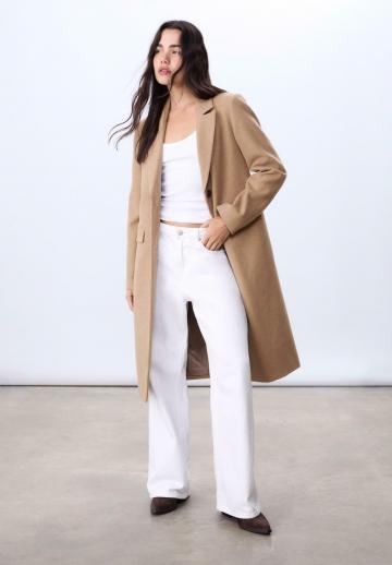 Шерстяное пальто