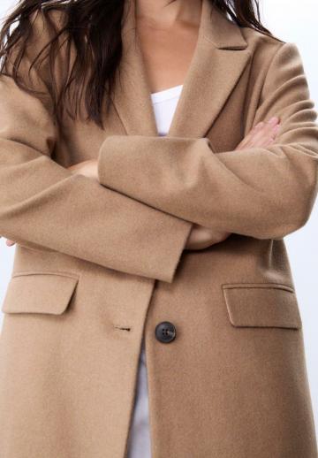 Шерстяное пальто