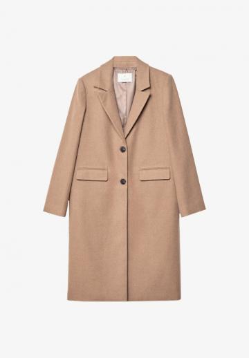 Шерстяное пальто
