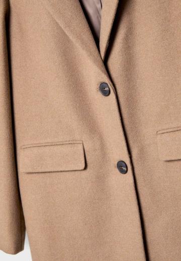 Шерстяное пальто