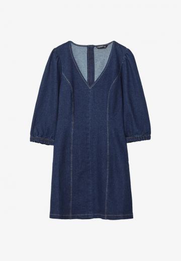 Джинсовое платье