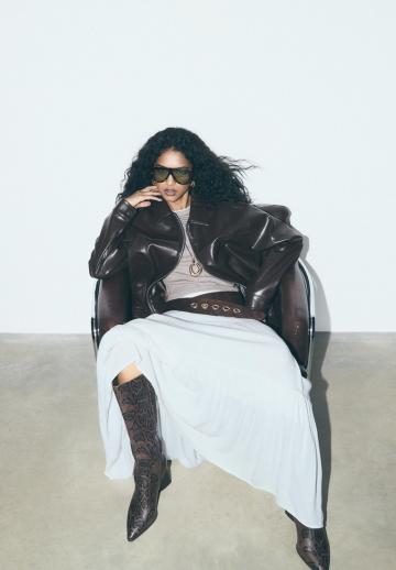 Высокие сапоги